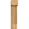 Ekena Millwork Traditional Block Rough Sawn Bracket w/ Offset Brace, Western Red Cedar, 8"W x 30"D x 36"H BKT0806X30X36TRA05RWR - alternate 2